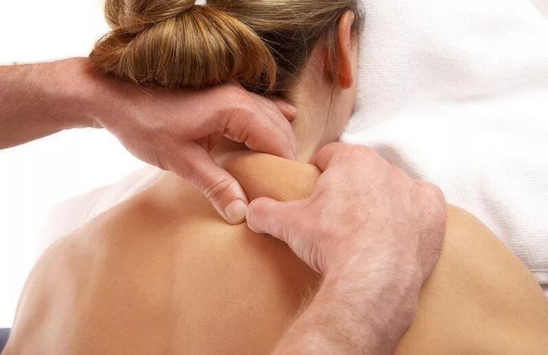 massage for cervical spine osteochondrosis
