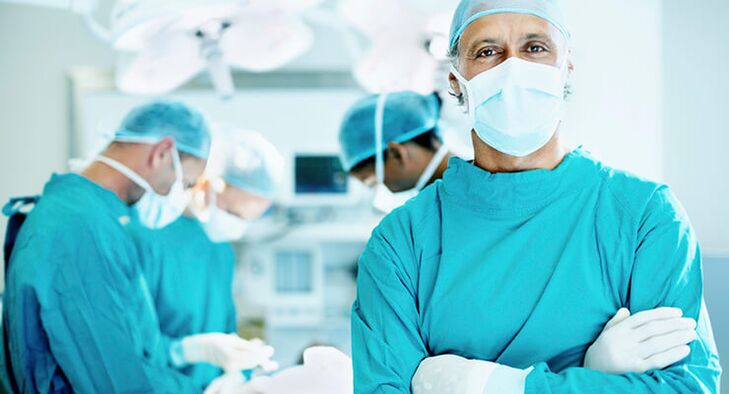 Operation to eliminate arthrosis